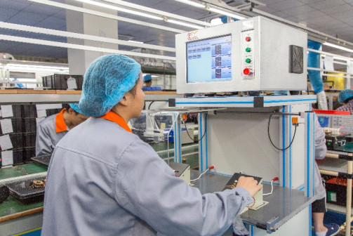 Shenzhen Xindonghui Technology Co., Ltd factory production line