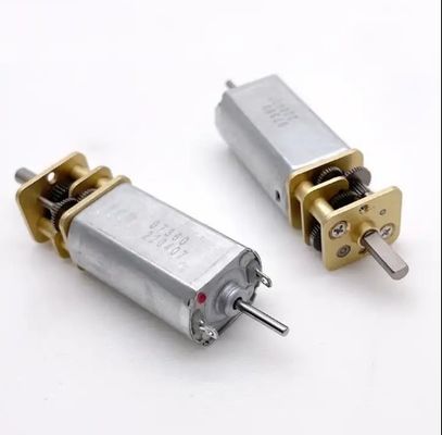Brush Small DC Gear Motor DC 3V 6V 12V 24V Diameter 13mm For Door Lock