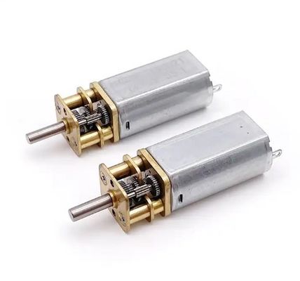Brush Small DC Gear Motor DC 3V 6V 12V 24V Diameter 13mm For Door Lock