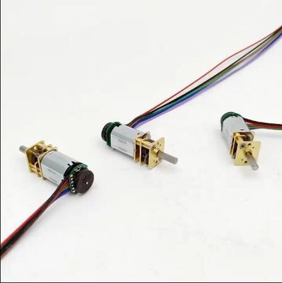 12mm DC Micro Gear Motor Pulse Houle Precision Encoder Small Deceleration DC Motor