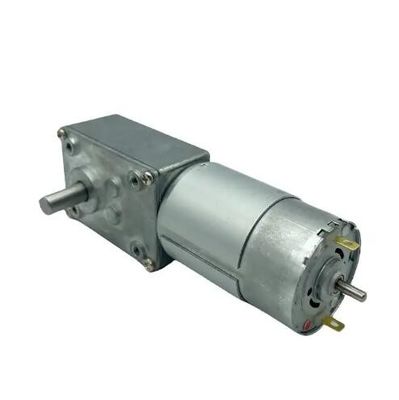High Torque Micro DC Worm Gear Motor Hollow Shaft Brush 12V DC Electric Gear Motor