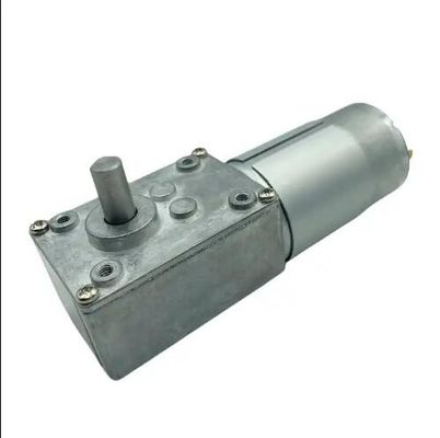 High Torque Micro DC Worm Gear Motor Hollow Shaft Brush 12V DC Electric Gear Motor