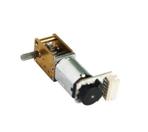 3V - 12V Brushed Micro DC Worm Gear Motor 12mm High Torque Low Speed N20